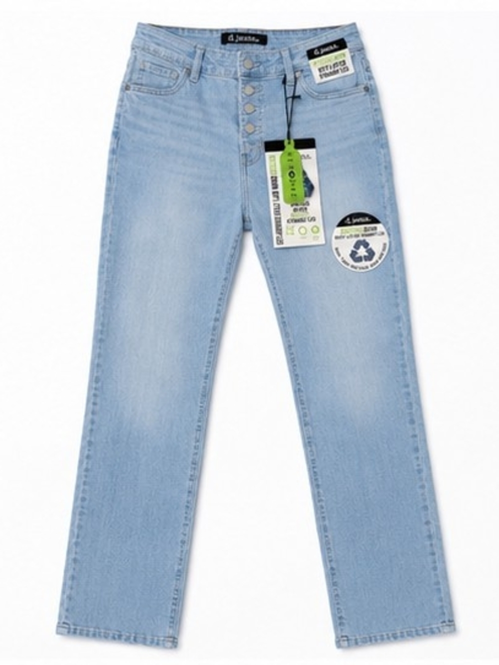 d. jeans Light Blue Men's Straight Jeans